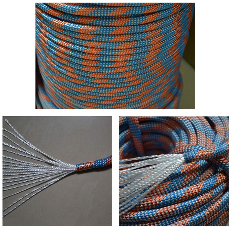 DESERT & FOX Outdoor Emergency Rope,Camping Ropes Climbing Ropes Diameter 9mm 10m/20m/30m/50m Wear Resistant High Strength Hiking Accessory Tool - Image 4